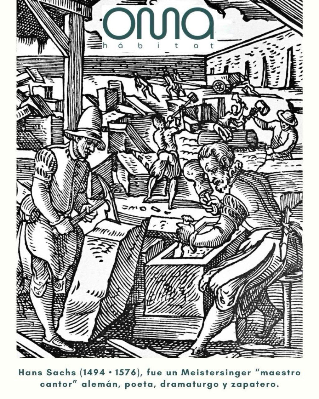 comunidad oma hábitat grabado con texto